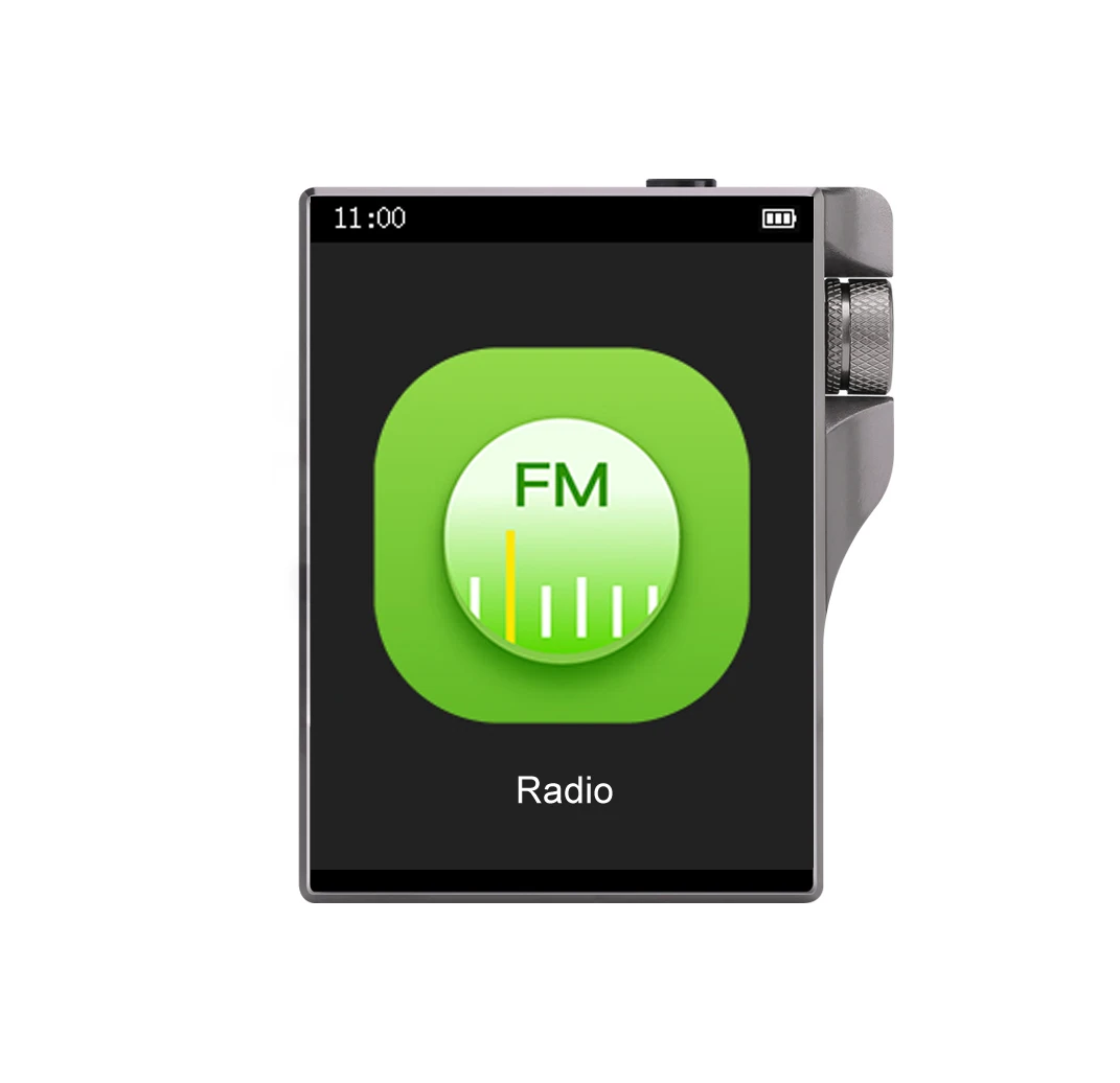 Цифровой аудио плеер без потерь DSD256 APE FLAC Портативный Hi-Fi музыкальный с Bluetooth и встроенной памятью 32 Гб