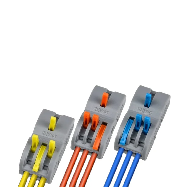 
Colorful 1 in 3 out splice joint wire quick connector electrical terminal connectors F12 F13 