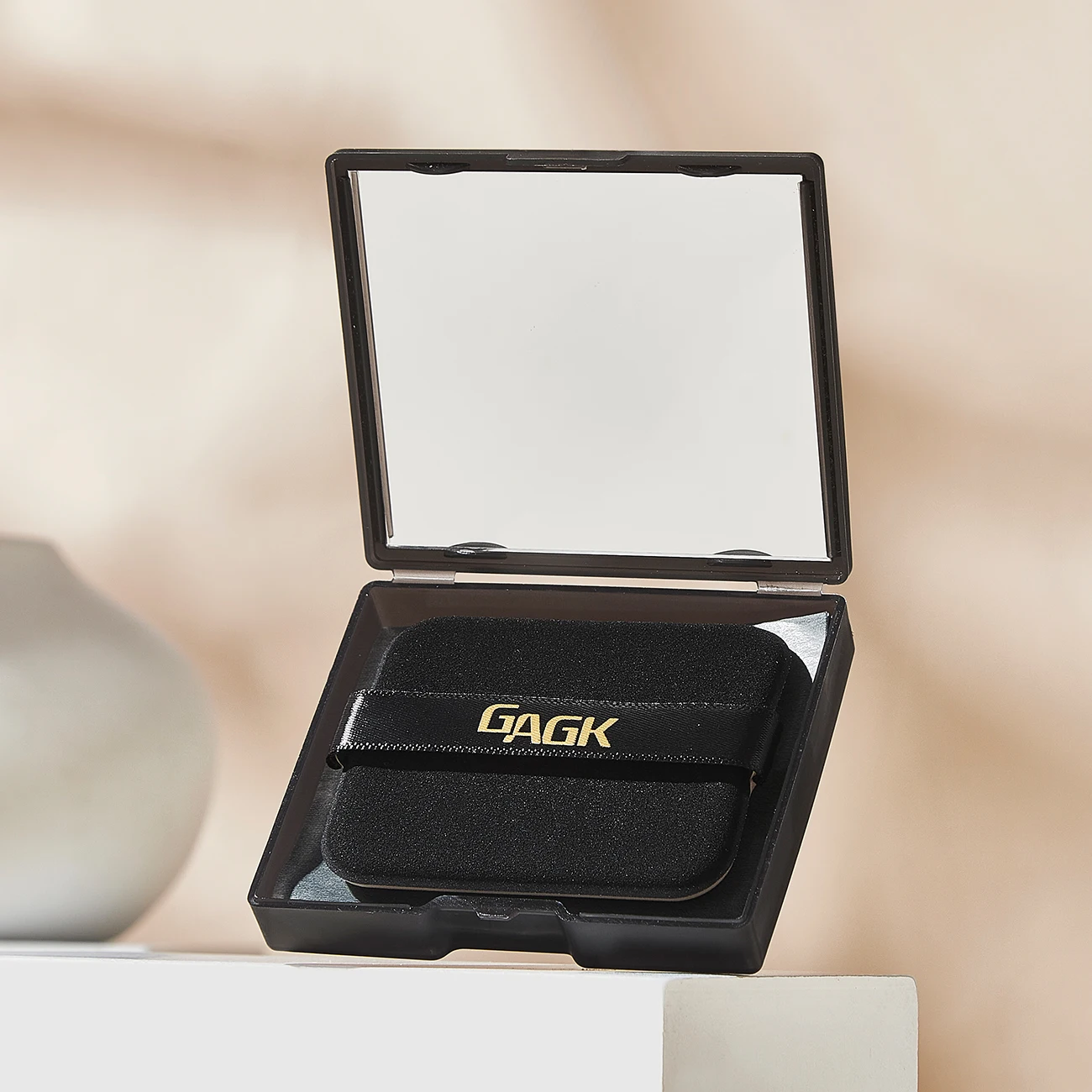 OEM Summer Hot Sale 100pcs paper High Quality Makeup Tools Facial Oil-absorbing paper with mirror and powder puff