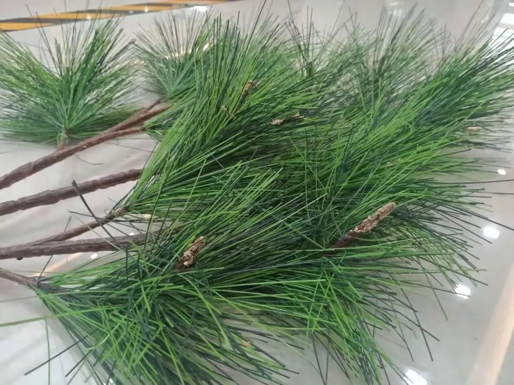High simulation Christmas decorative wholesale artificial  evergreen pine tree branch