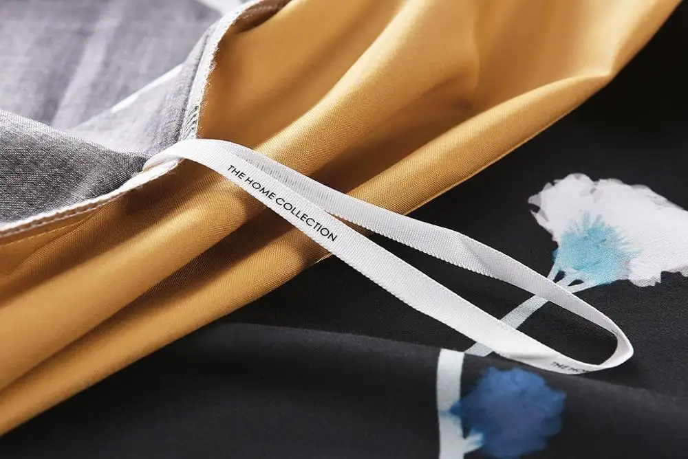 
Super hot sale 100% cotton 60s sateen painting art flower style luxury bedding sets bed linen bed sheet sets 