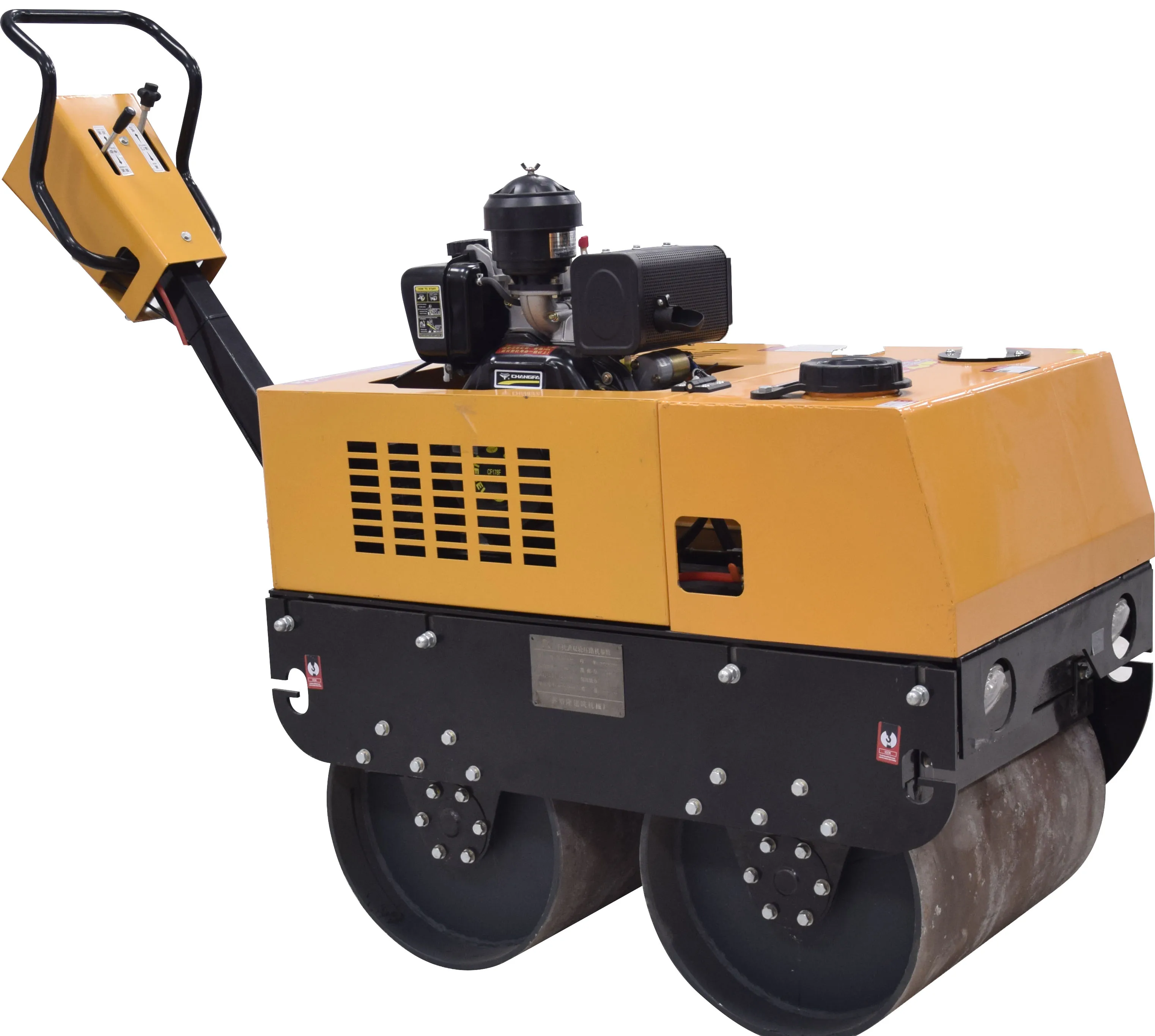 Small Two-wheel Vibrating Walk-behind Compactors Ground Rollers