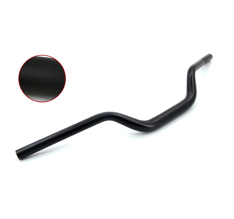 REALZION Motorcycle Handlebar High Hardness Changeable Caliber 70cm Length Handle Bar Retro Steel Handle Bar For Universal 28MM