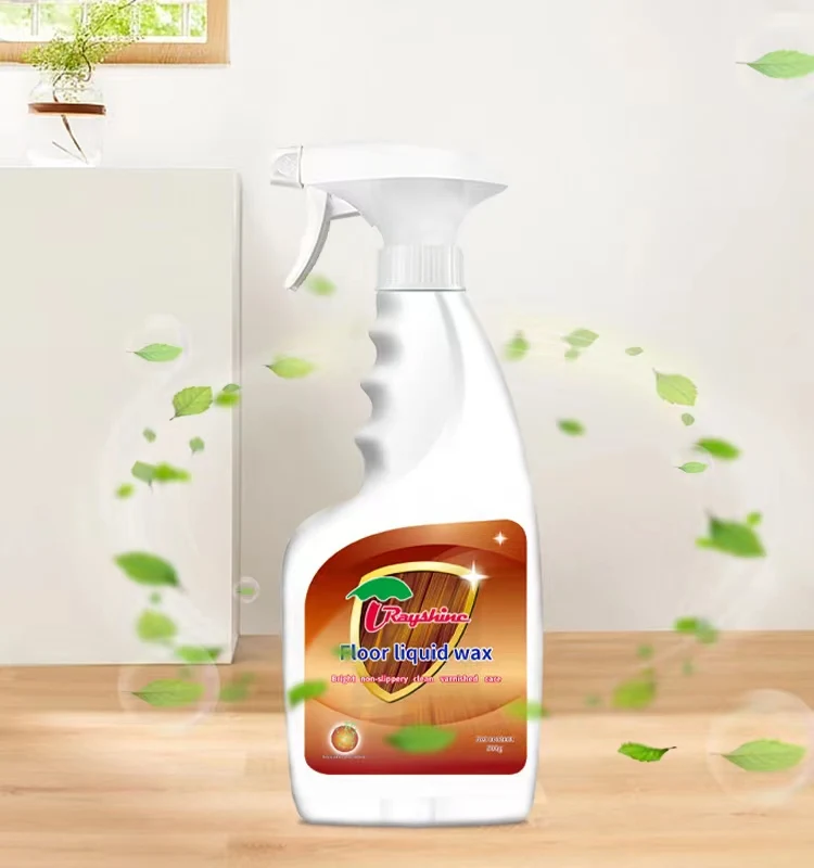 Very popular wooden floor wax Home Floor liquid polishing  wax for clean and brighten the floor 500G