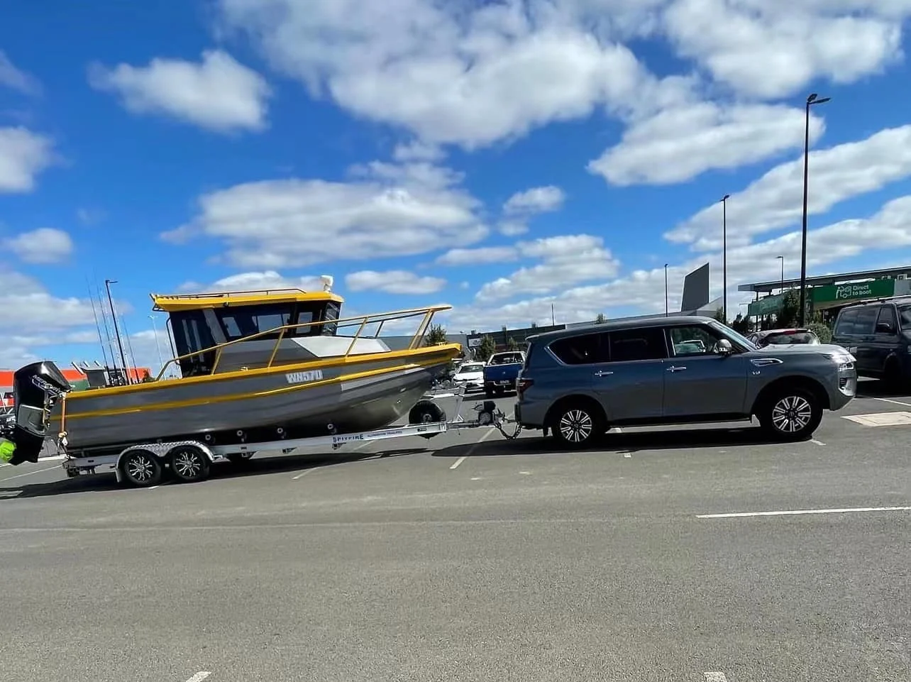 360 Degree Walkaround 7.5m 24.6ft Aluminum Alloy Offshore Ballast Fishing Yacht Power Boat