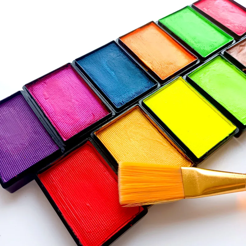 Popular Fluorescent Neon Paint Long Lasting Face Painting face body color water painting