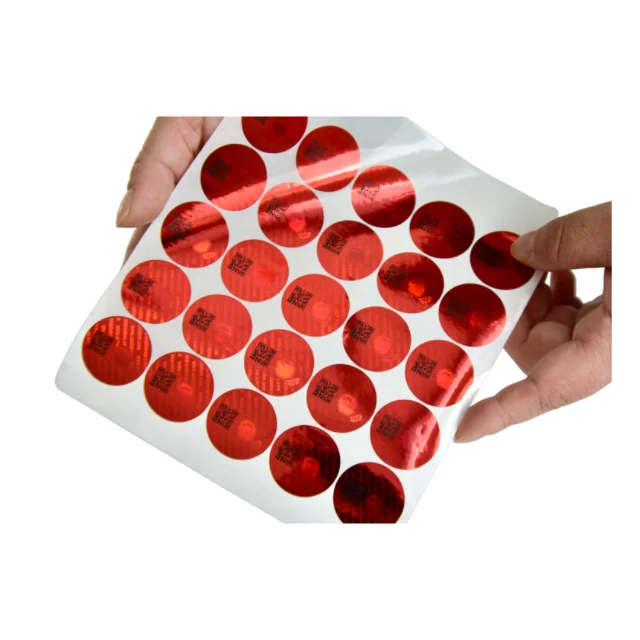 Factory Wholesale PVC Custom Logo Laptop Stickers Vinyl Die Cut Holographic Sticker