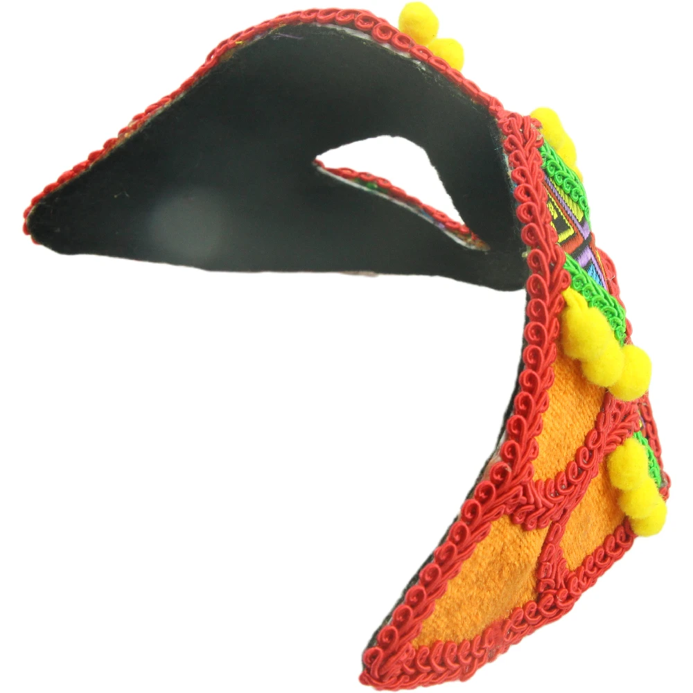 Sexy Colorful Venetian Masquerade Mask Halloween Prom Carnival Fancy Flannel Half Face Eye Mask