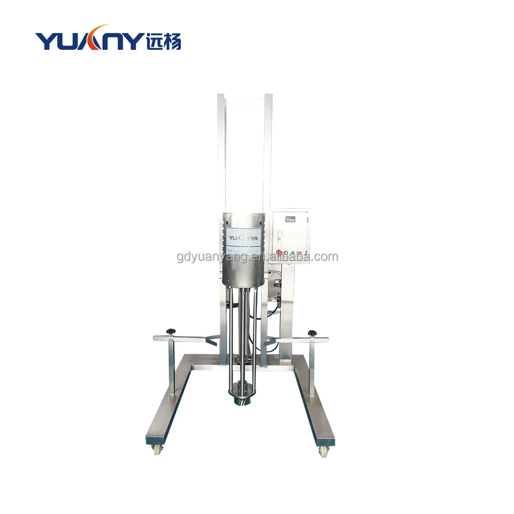 SUS304 high shear Automatic Pigment Ink Color Dyes Car Paint Mixing Machine Mixer Disperser Price For Sale