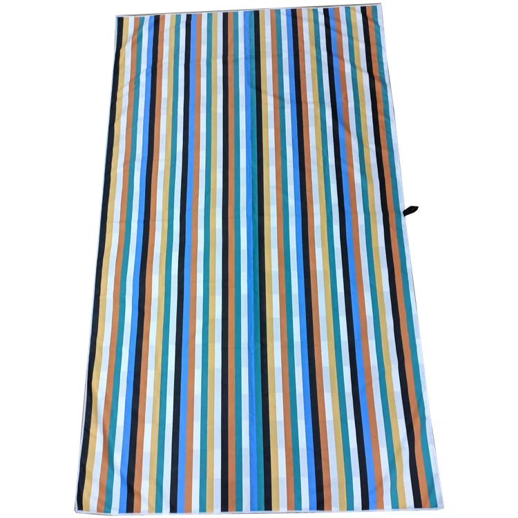 Yoga towel non slip microfiber yoga towel printed non-slip yoga hand towel