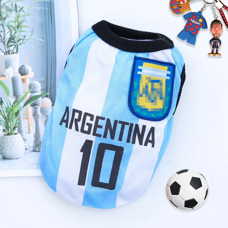 XS~6XL Big Dogs Mesh Vest football Jersey Cool Breathable Pet costume Puppy Sportswear Spring/Summer Fashion polyester  shirts