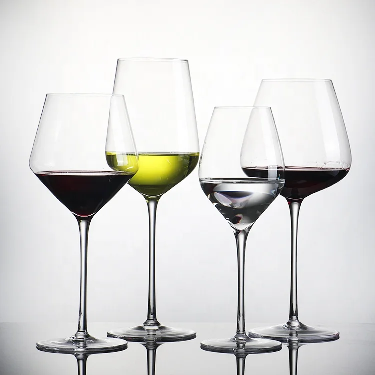 Customized crystal goblet red wine glass chalice online