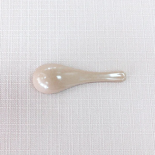 Custom bulk cheap biodegradable kids spoon edible rice spoon feeder cooking home kitchen serving spoon set utensils