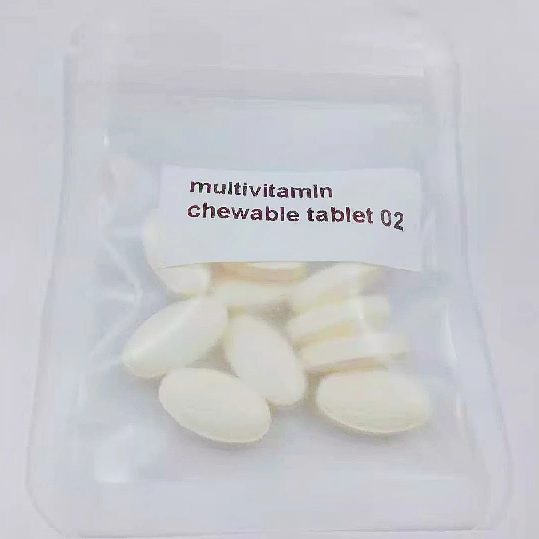 
New High-end Listing Supplement Chewable Private Label Food Multivitamin Tablet Wholesale Little MOQ 