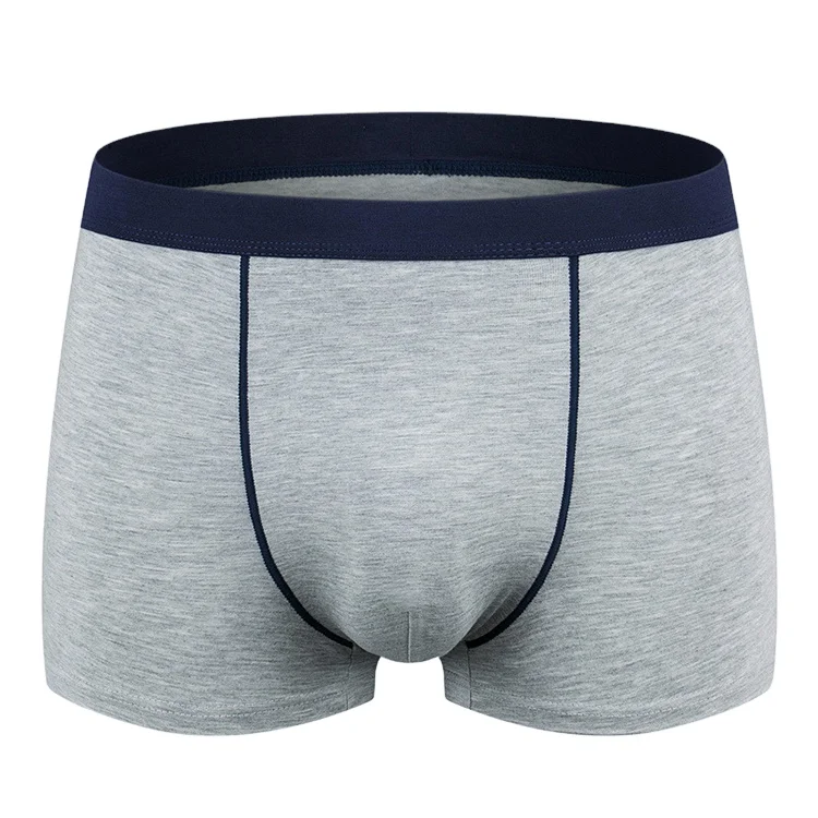 
Plus Size Male Underwear Men Modal Cuecas Boxer Men Solid Under pants Man Boxer 