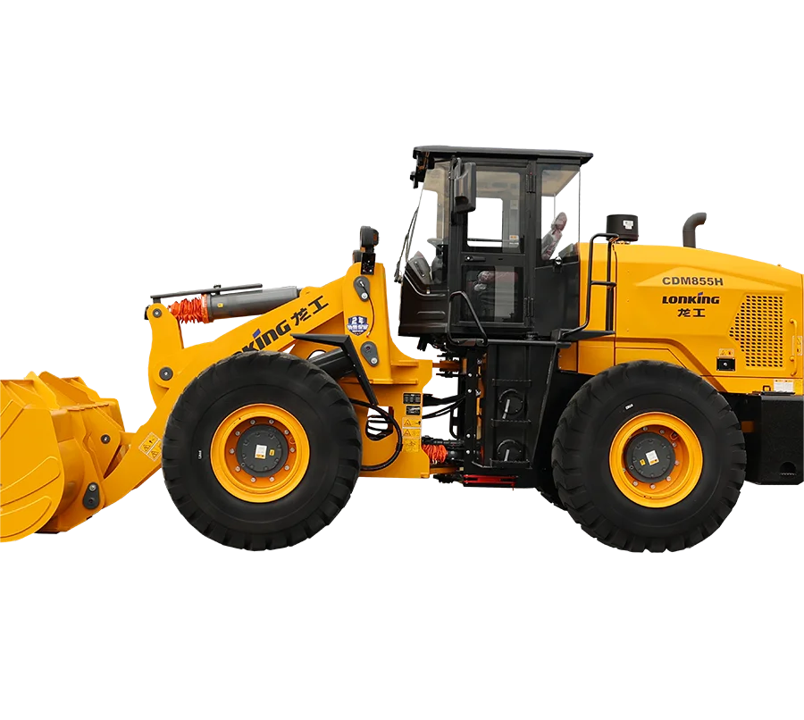 Longgong CDM855H  5-ton Wheel Loader sells well  National IV engine