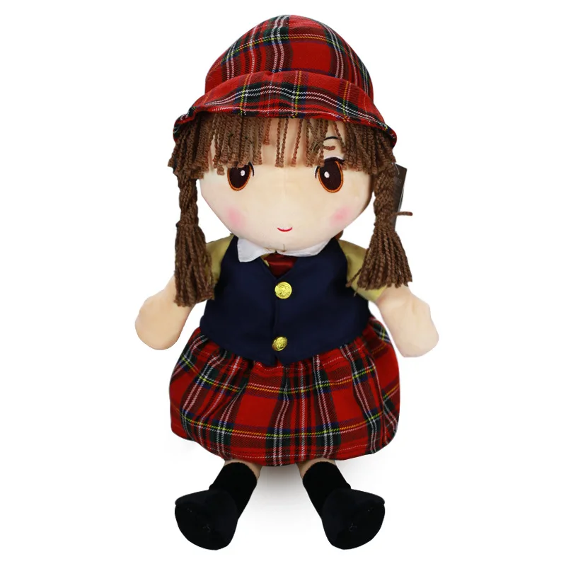 good quality Plush Toys made Stuffed Animal Chinese Custom Logo Plushie Soft Plush Human Doll Mascot