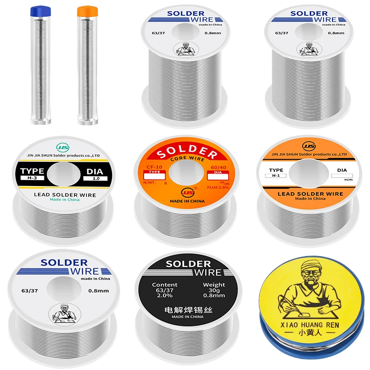 50-200g of 0.5mm solder for lead high purity tin welding wire