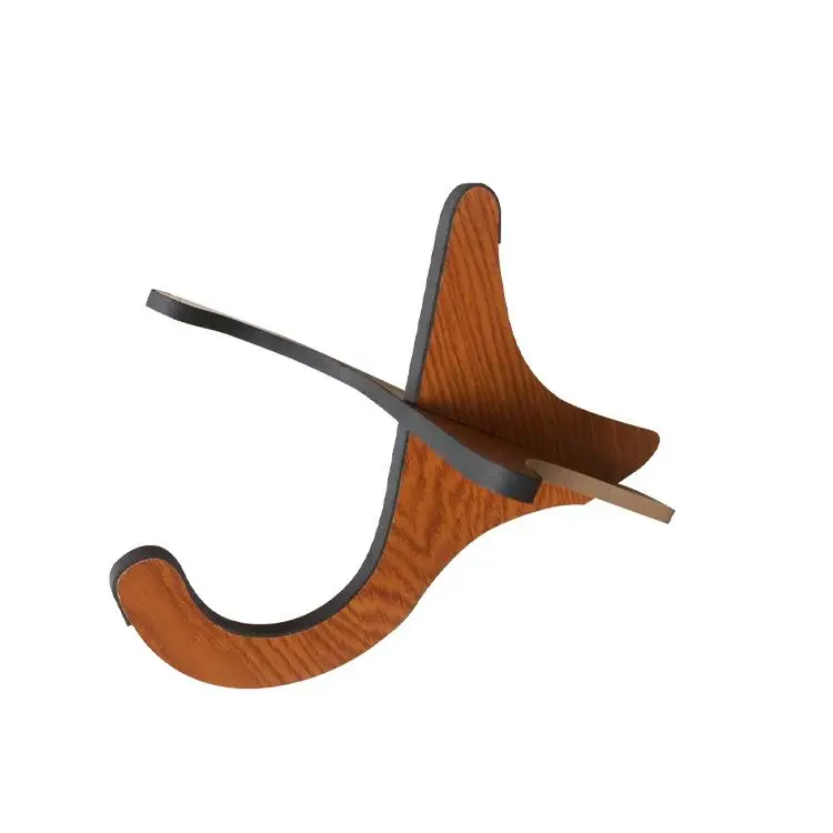Wholesale musical instrument acoustic guitar accessories wooden acoustic guitar stand
