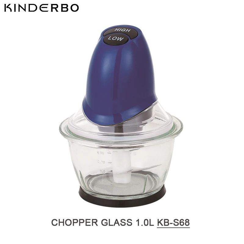 1000 мл = 1.0L мини Электрический блендер стеклянная или пластиковая чаша для мяса для фруктов и овощей