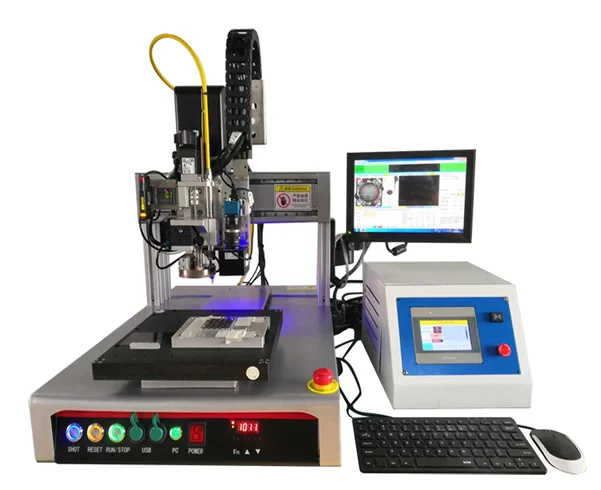 no contact BGA board MEMS HDD sensors wafers  optoelectronics laser precision tin bead soldering machine for contactless welding
