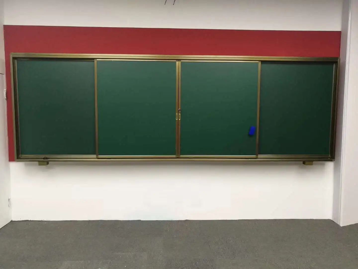 Teaching Writing Black Board Chalkboard TY11 4000*1365mm Hanging School Classroom School Manufacture Board LONBEST