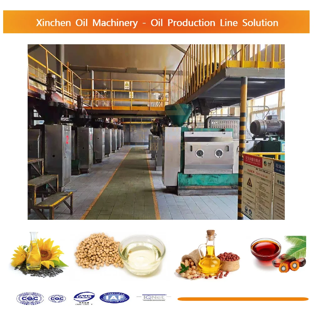 Cooking Oil Making Press Cotton Seed Oil Press Line Oil Production Line