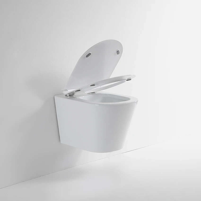 Custom OEM ODM tornado flush ceramic water closet wall mounted toilet bowl bathroom wc wall hung toilet