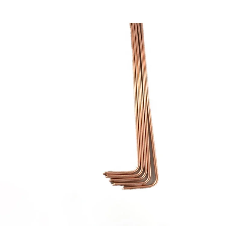 Diameter 6mm Length 80mm Sintered Copper Heat Pipe For Computer CPU