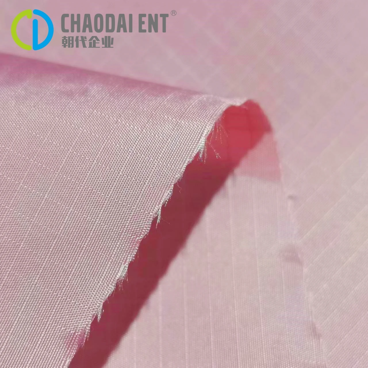 Fabric Manufacturer Semi-gloss Dyeing Grid 100 RPA6 Recycled Nylon Fabric for Outdoor Bag