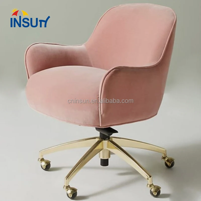 Мебель для маникюрного салона, центральный стул, розовый стул для макияжа, современные металлические стулья для маникюра