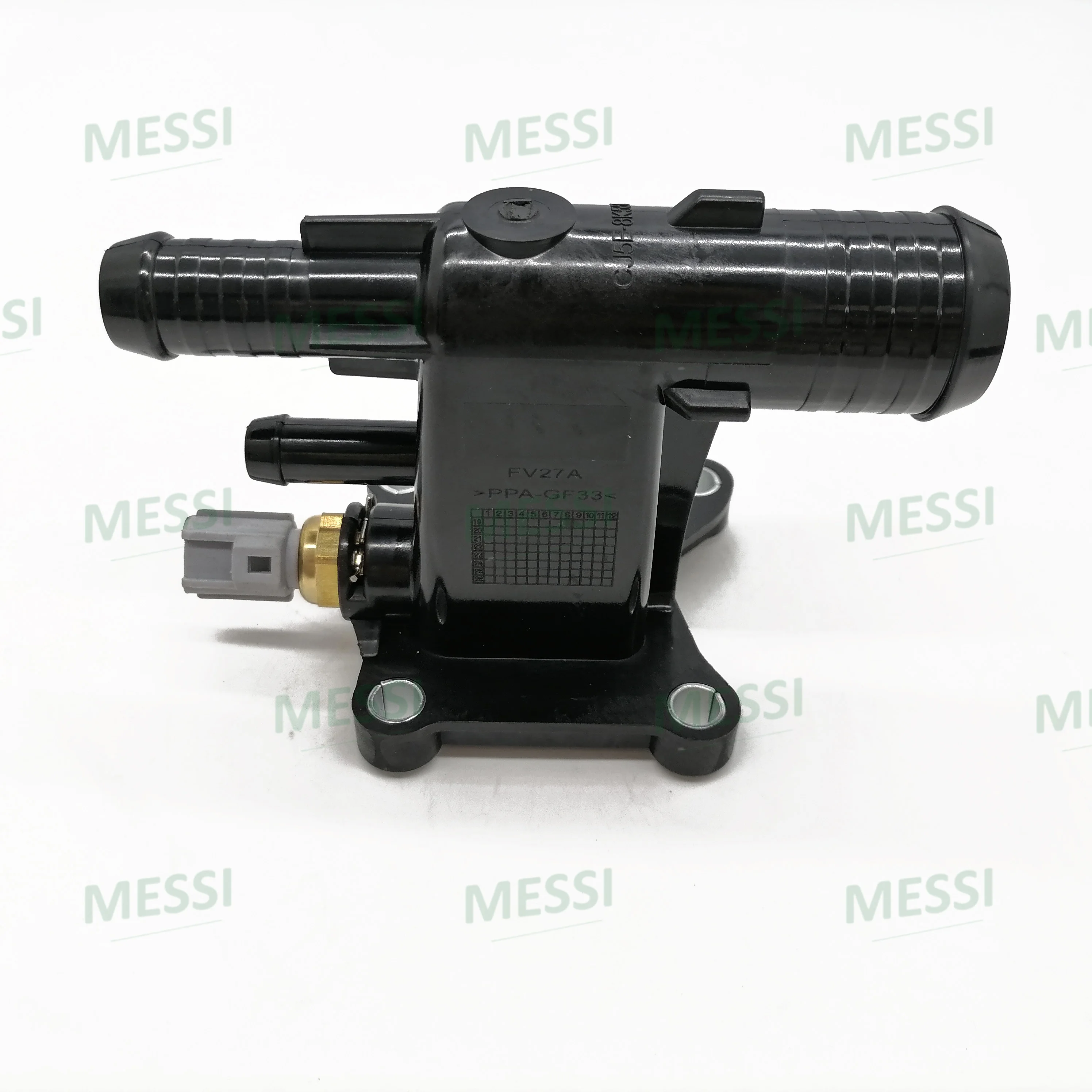 Coolant Thermostat LR038758 LR025564 Water Outlet Connector for Freelander2  Evoque Discovery Sport 2.0T Petrol Engine LD11484