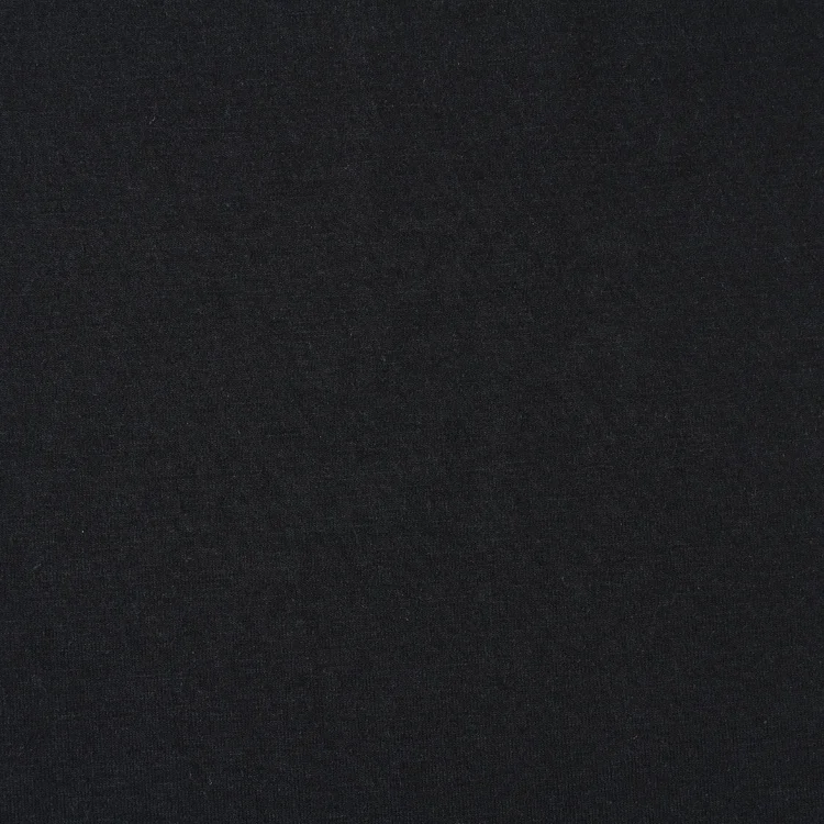 Самые популярные трикотажные дышащие черные Стрейчевые Трикотажные изделия из полиэстера и вискозы