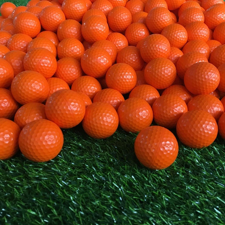 New Black PU Glof Training Ball Indoor Outdoor Elastic Foam Golf Balls