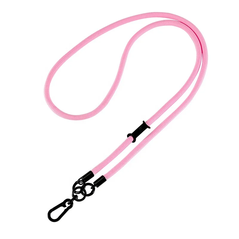 HB Cute Acrylic Lanyard for All Smartphones Crossbody Strap Polyester Phone Accessory universal mobile phone crossbody lanyard