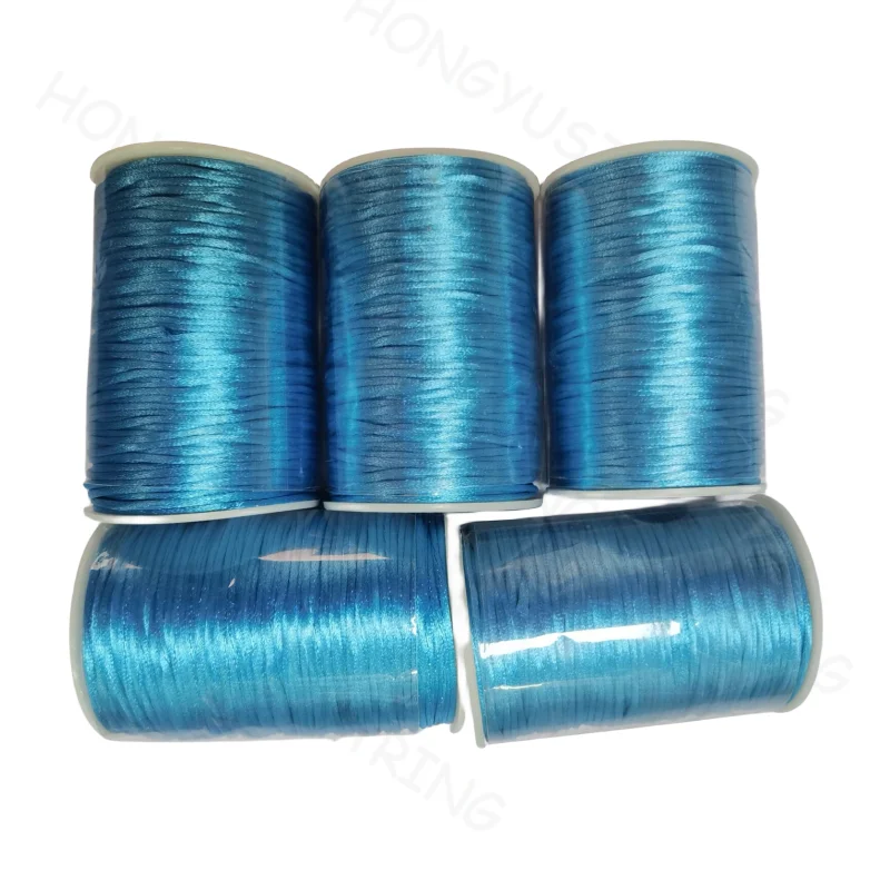 Korean silk rope weaving decoration Chinese knot cords Jewelry clothing accessories