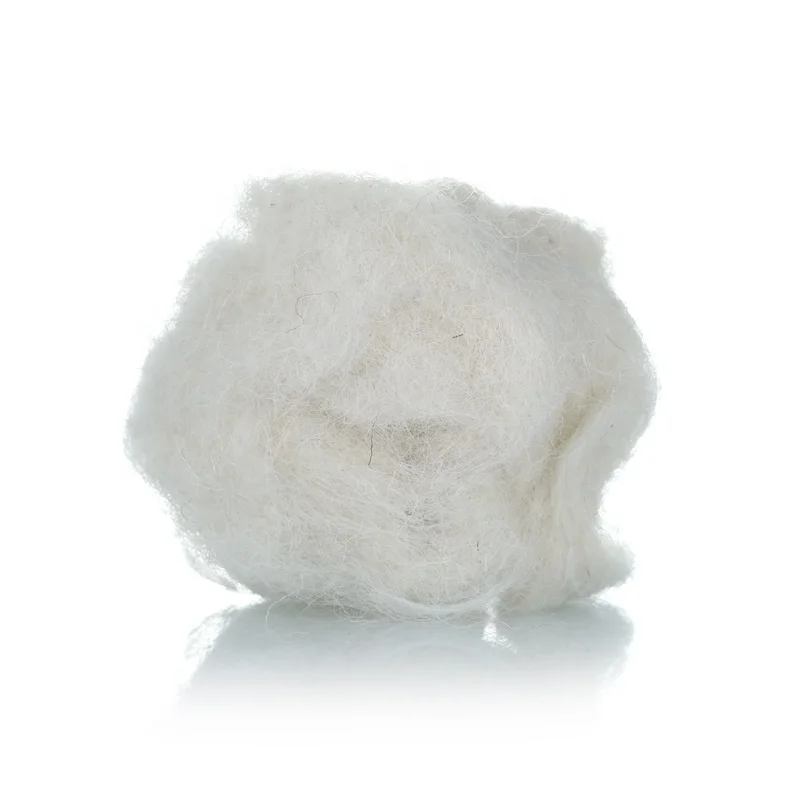 100% raw carded nature white sheep wool used for yarn and wool felt with nice price
