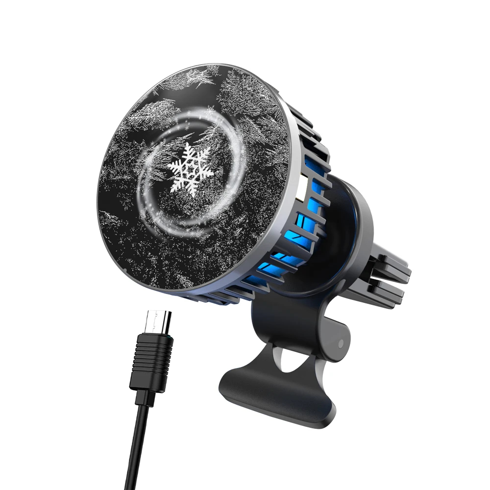 2023  Multi Function Sensor Smart Car wireless chargers with magnet for Iphone 12 14 13