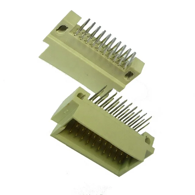 5.08mm pitch DIN 41612 Eurocard connector male right angle solder 15pin