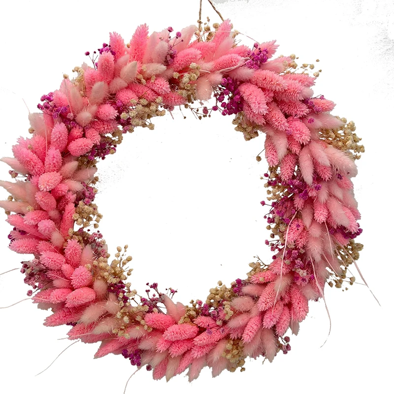 natural dry preserved flower garlands weddings decorative flowers wreaths and plants dried flower