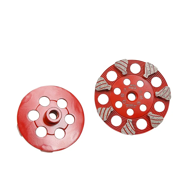 5 Inch Fan-shaped Diamond Cup Wheel with New Technology Diamond Grinding Cup Wheels