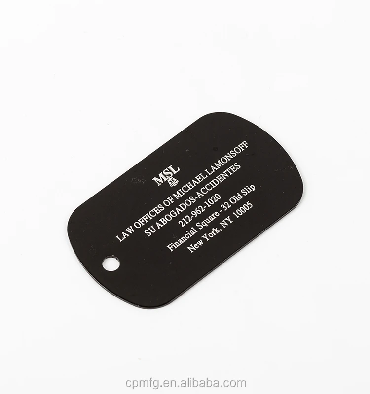 Высококачественные военные Жетоны из алюминиевого сплава с зеленым логотипом на заказ