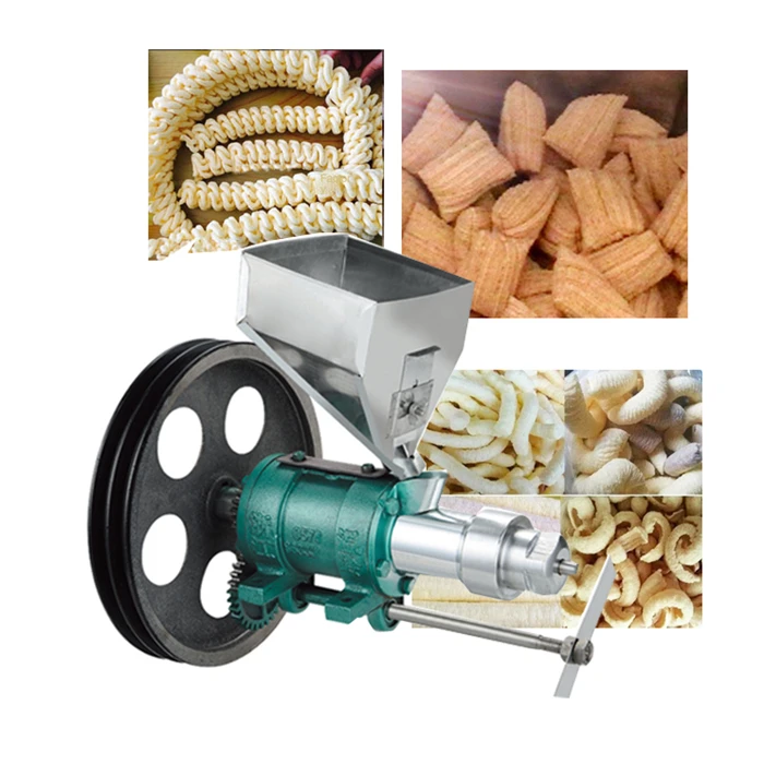 1 year warranty Maize Snack Food Puffing Extruder for industry