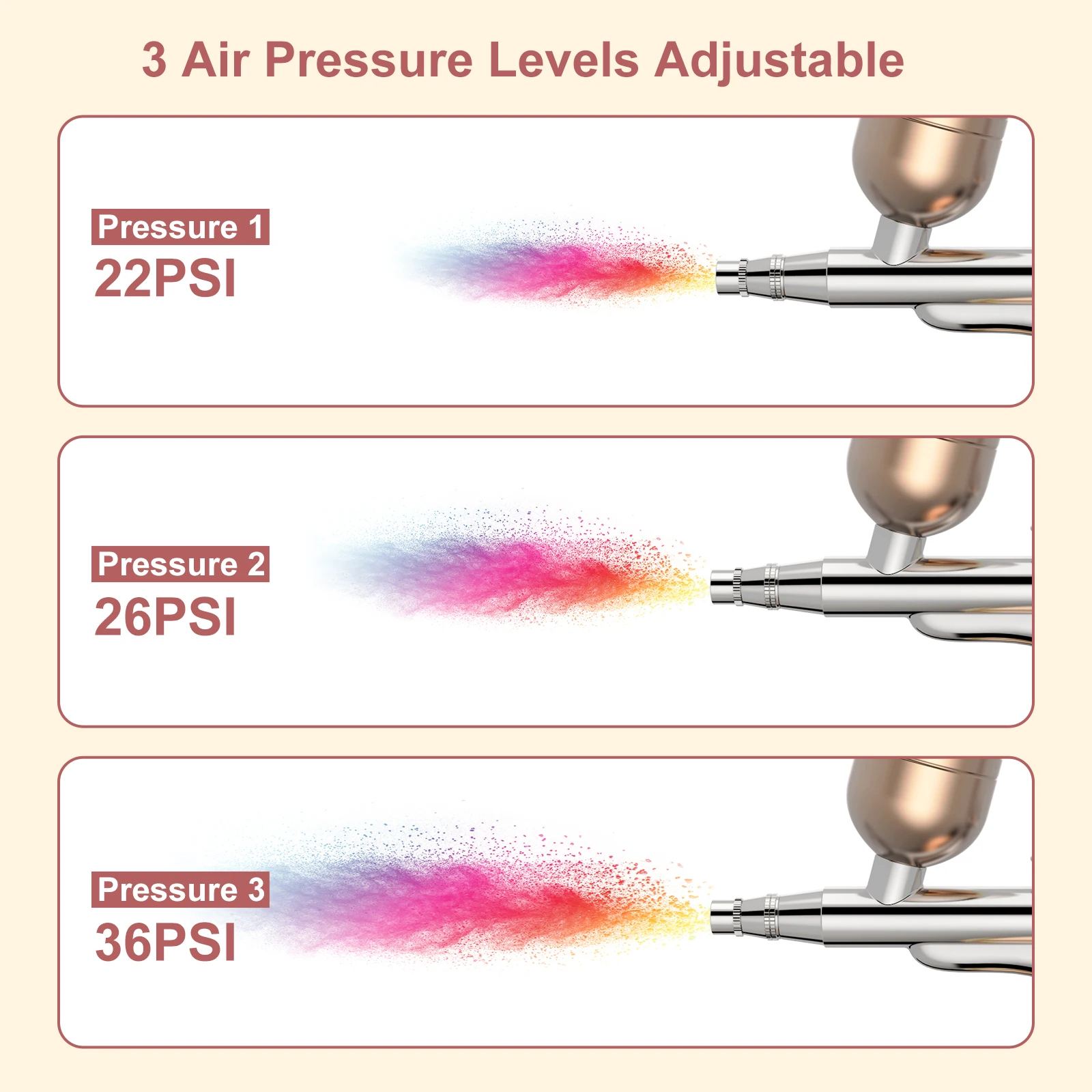 New Design Diy Cordless Nano Spray Gun Barber Nails Hair Makeup Air Compressor Kit Mini Airbrush