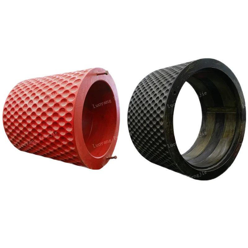 Corrosion-resistant and wear-resistant ball pressing machine roller series spare parts charcoal making machine