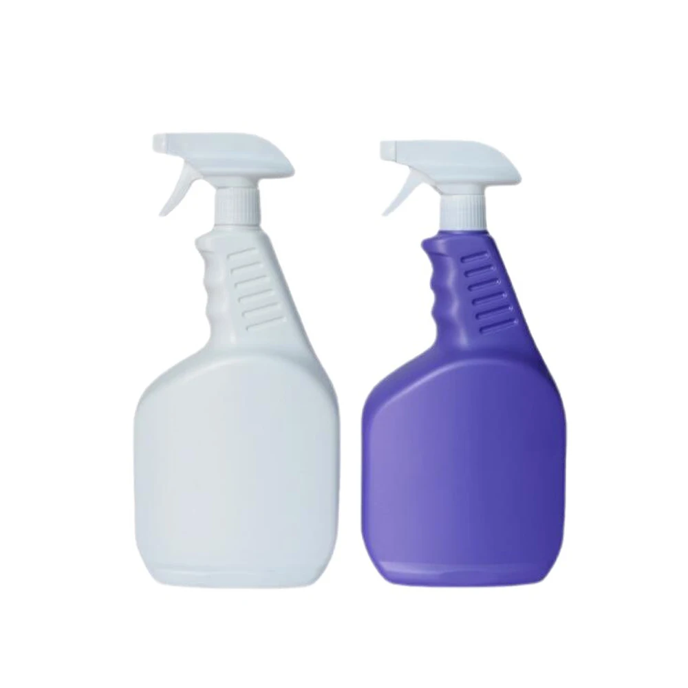 Custom High Quality Plastic 32 oz 1 Liter Spray Bottle With Trigger