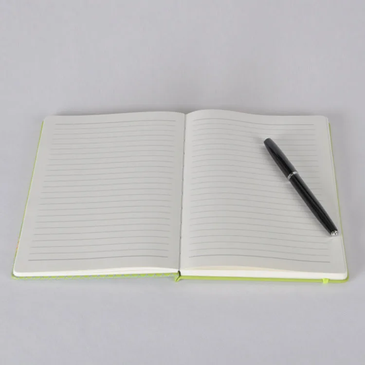 Wholesale A5 size pu leather hard cover inspirational journals custom printed sale