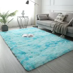 Factory Wholesale Korean Silk Carpet Encryption Living Room Bedroom Coffee Table Hallway Mats Can Be Customized Carpet