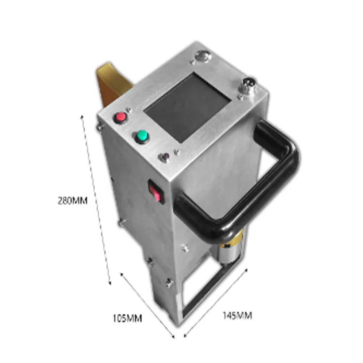 LCD Controller handheld Automatic Dot Pin Vin Number Engraving Machine