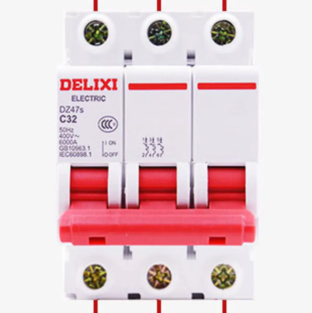 ZYL Air Switch with Leakage protection Circuit Breaker 2P Household 220V Miniature 1P+N Miniature 3P Leakage protection